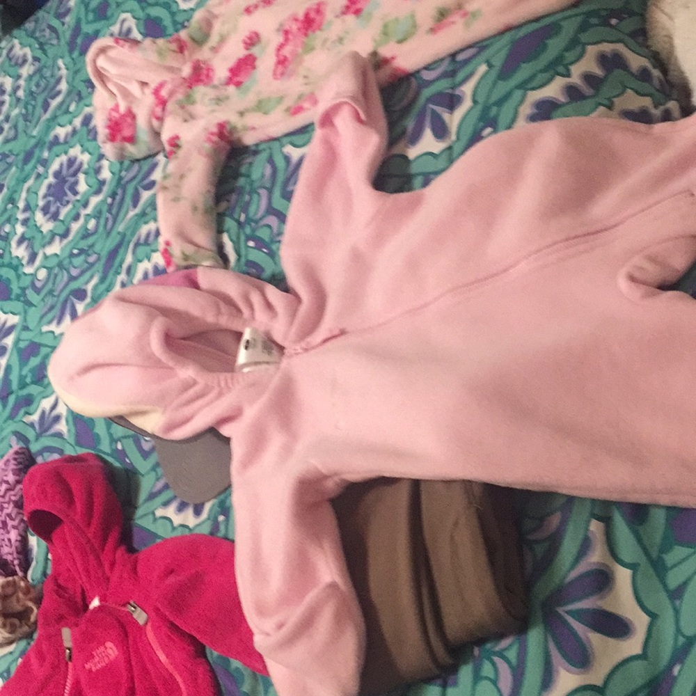 Columbia suit light pink 6-9 months